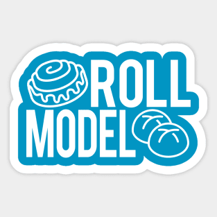 Roll Model Sticker